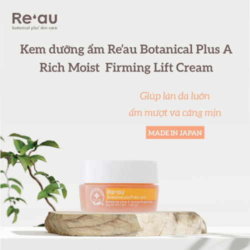 Kem dưỡng da chống lão hóa Re'au Botanical Plus A Firming Lift Cream (Rich Moist) - Date 11/24